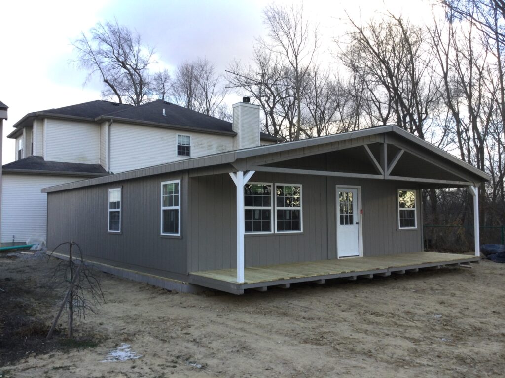 Double Wide Cottage Premier (Gable Porch)